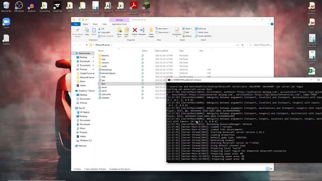 How To Create Your Own Minecraft 1.18.1 Forge Server! Very in Depth смотреть онлайн