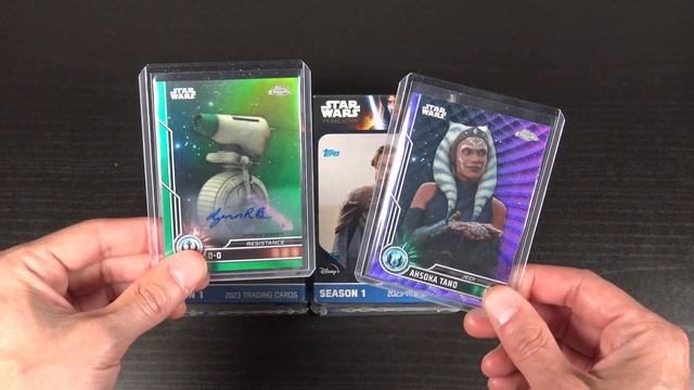 BATTLE OF THE BLASTERS | 2023 TOPPS CHROME STAR WARS vs 2023 TOPPS OBI-WAN KENOBI | REFRACTOR AUTO! смотреть онлайн