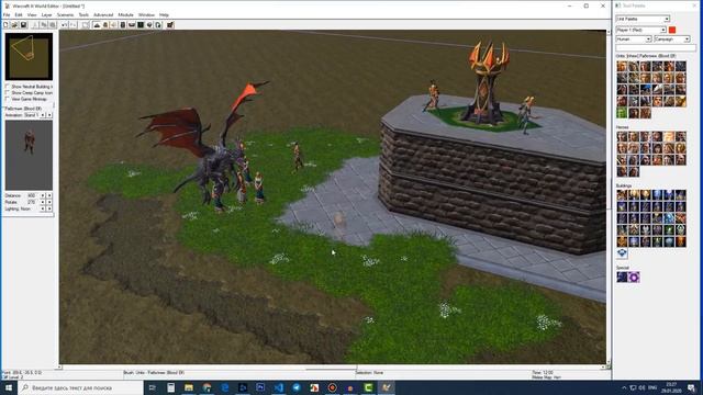 Первый взгляд на Редактор карт Warcraft 3 Reforged смотреть онлайн