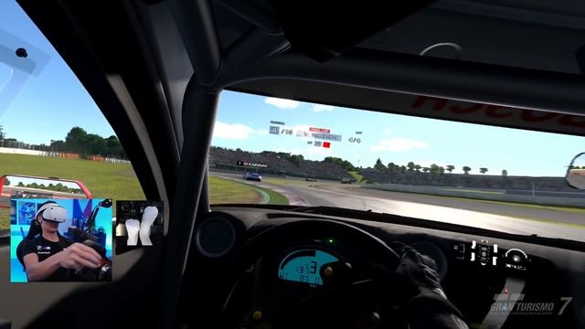 My First Gran Turismo 7 Multiplayer Race in VR смотреть онлайн