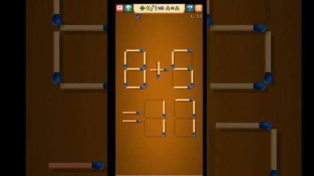 matchstick puzzles games level 21 to 40/brain booster/ memorio gaming смотреть онлайн