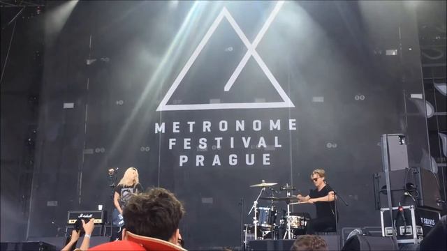 Blood Red Shoes live at Metronome Festival. Prague. 24/6/17 смотреть онлайн