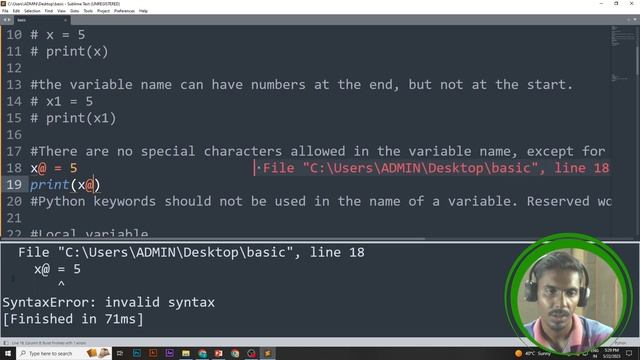 what is python? syntax, variables and comments | part - 3 смотреть онлайн