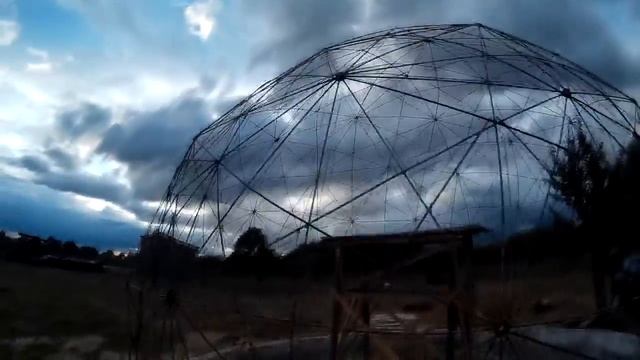 Купол из армоцемента - часть1 / ferrocement geodesic dome - part 1 смотреть онлайн