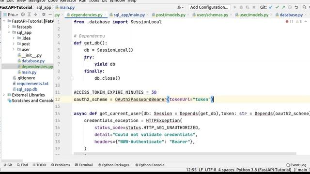 FastAPI Router || FastAPI structure bigger application смотреть онлайн