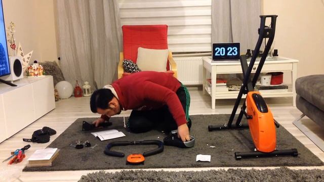 V-fit By Voit X-Bike Manyetik Bisikletimizi Kurduk. Kullanıma Hazır.