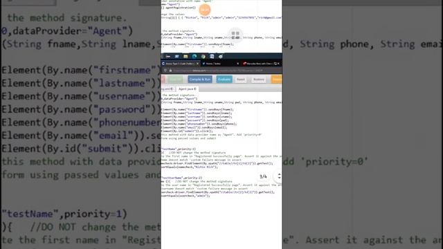 Agent registration testng смотреть онлайн