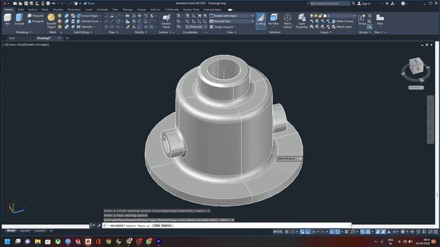 How to delete/remove filet edge from 3D models смотреть онлайн