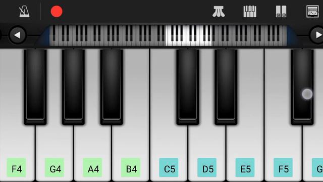 Phoolon ka taro ka/ piano play tutorial смотреть онлайн