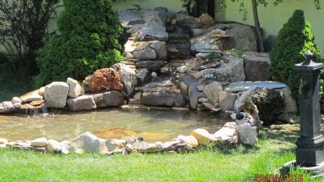 Релакс у водопада. Ландшафтный дизайн г. БРЯНСК смотреть онлайн