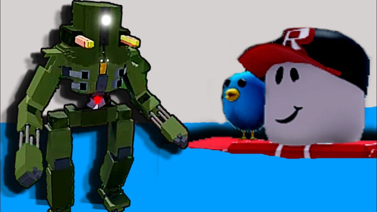 БИТВА СТРОИТЕЛЕЙ РОБОТЫ в Build a Boat Roblox смотреть онлайн