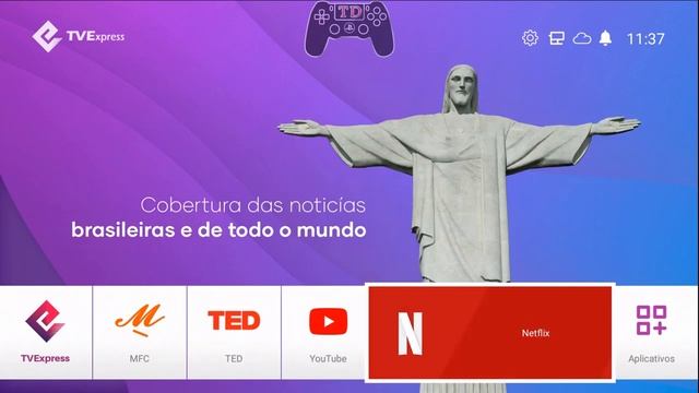 Launcher para deixar sua Tv Box ainda mais bonita + Download смотреть онлайн