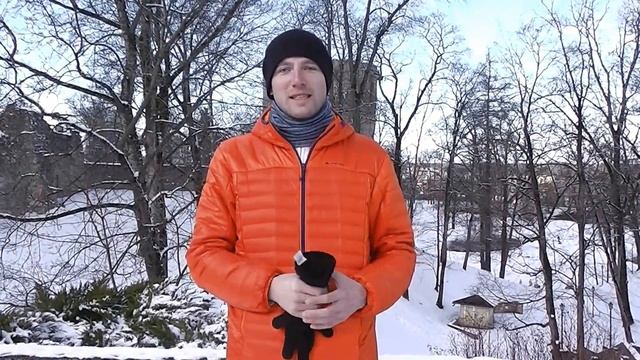 Цесис зимой