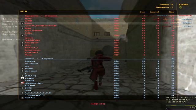 Спасибо за то что создали такой крутой сервер ||СНГ||«de_berzerker» CS 1.6 смотреть онлайн