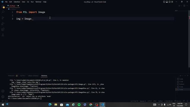 How To Open Img with Python | PIL module #python | Image In Python | How to open image with python! смотреть онлайн