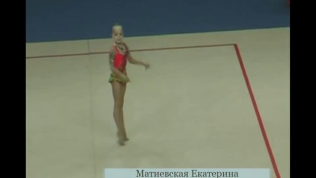 Матиевская Екатерина, скакалка Москва смотреть онлайн