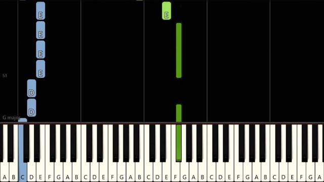 Battle Against a True Hero - Undertale - EASY Piano Tutorial(Synthesia) [TopAnimeMusic] смотреть онлайн