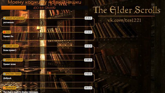 Мир The Elder Scrolls: Вечерние чтения #8.Королева-Волчица смотреть онлайн