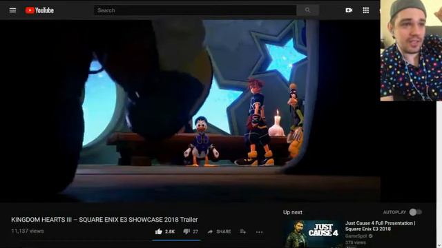 KINGDOM HEARTS 3 SQUARE ENIX CONFERENCE TRAILER REACTION (Ratatouille Summon?! Lea and Kairi?!) смотреть онлайн