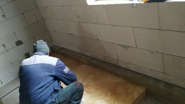 строим дом своими руками. утепление потолков , начало . смотреть онлайн