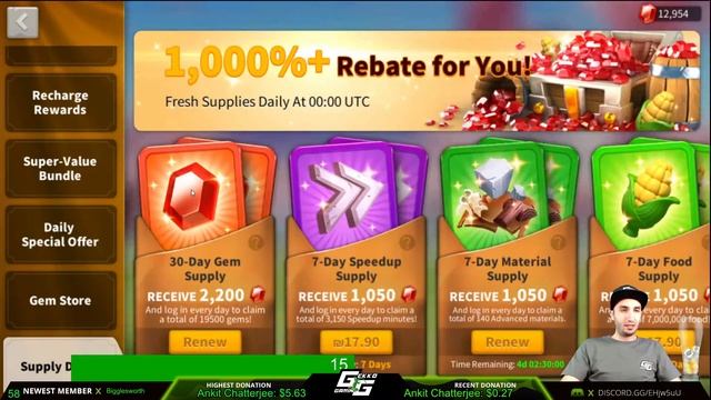 OL BETS + FREE SCULPTURES EVENT! - Rise of Kingdoms смотреть онлайн
