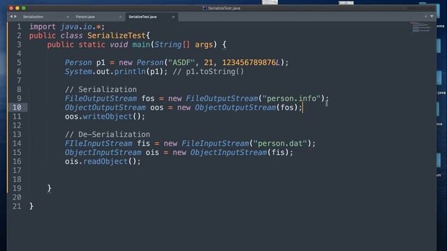 54 Serialization In Java | Java Tutorials For Beginners смотреть онлайн