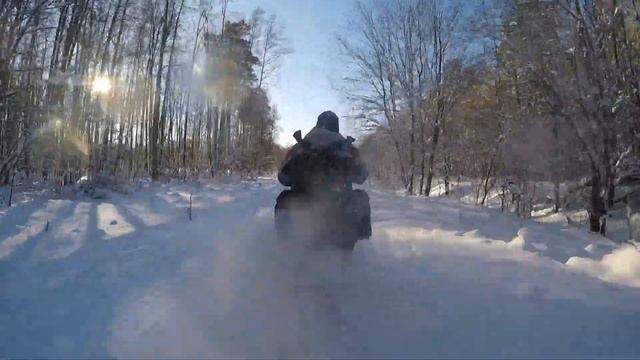 GoPro: Покатухи на снегоходе смотреть онлайн