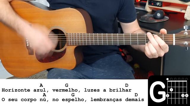 Como Tocar HORIZONTE AZUL - LEONARDO | No Violão смотреть онлайн