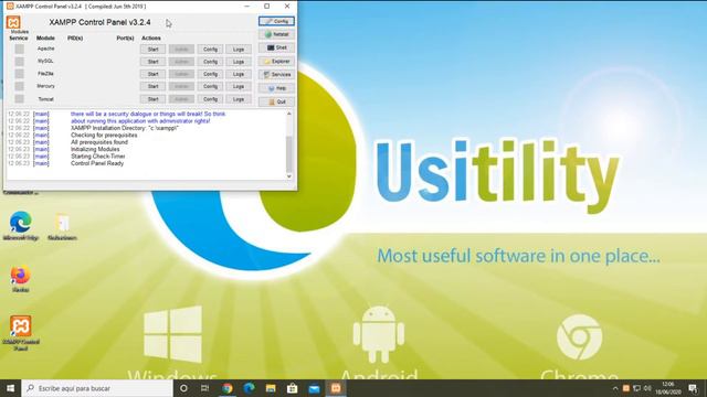 📥 Cómo DESCARGAR XAMPP para PC en ▶ Instalar XAMPP para Windows 10 Usitility1 смотреть онлайн