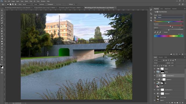 Photoshop Post Production #8 My magistr's diploma "Cycle city Simferopol" смотреть онлайн