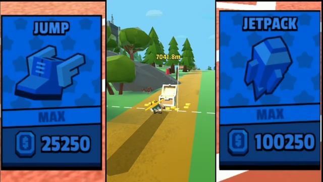 Jetpack Jump MAX level Upgrading Jump and Jetpack Maxlevel! смотреть онлайн