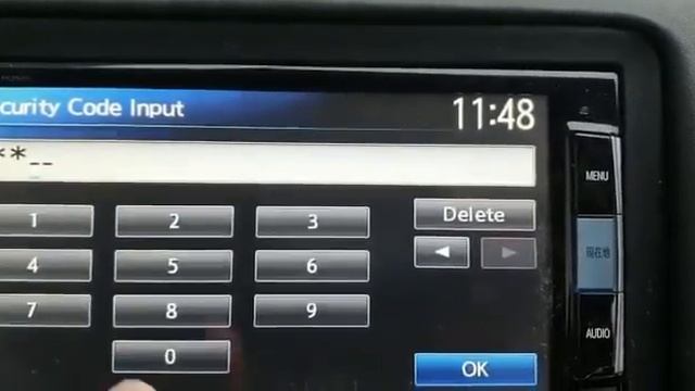 Unlock Honda Gathers VXM152 Radio смотреть онлайн