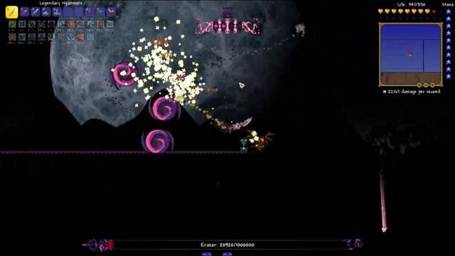 Quadruple True Mode Erazors | Shadows of Abaddon Mod Terraria смотреть онлайн