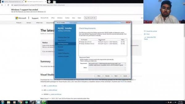 How to install MySQL 8.0.22 (Workbench and Community Server) on Window 7