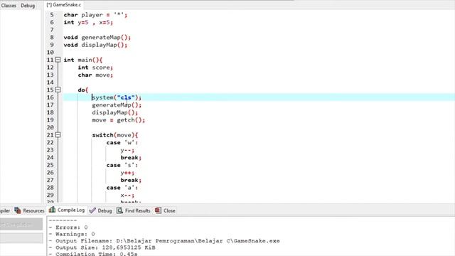 Membuat Game Snake dengan C #1 смотреть онлайн