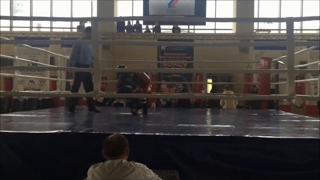 Сухотин Давид MUSSON GYM 2 день Чемпионата Республики Крым по тайскому боксу 2015 смотреть онлайн