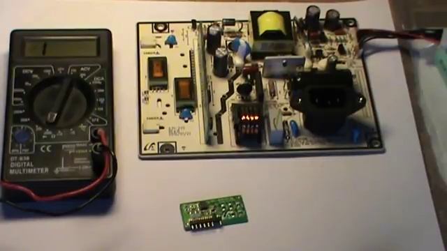 Ремонт монитора SyncMaster E1920 часть 1. Как осуществить диагностику и отремонтировать монитор. смотреть онлайн