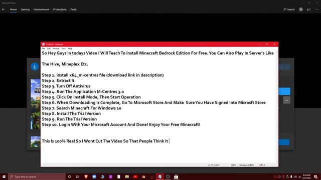 How To Install Minecraft Bedrock Edition Free