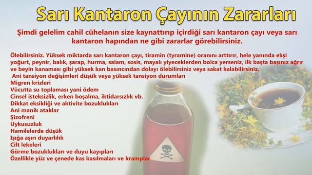Sarı Kantaron Çayının Zararları смотреть онлайн