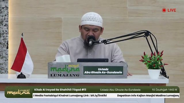 Kitab Al Irsyad Ila Shahihil I'tiqad #11 - Ustadz Abu Ghozie As-Sundawie смотреть онлайн