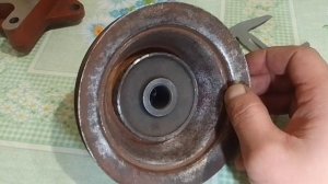 Шкив на нш-10 ; нш-16. Подготовка деталей и сборка