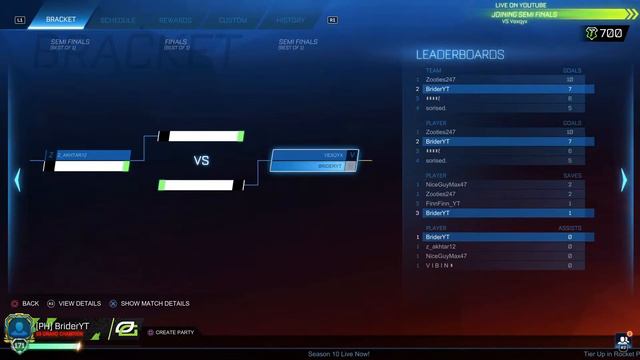 Rocket League Tournaments With Viewers And More (ENG)