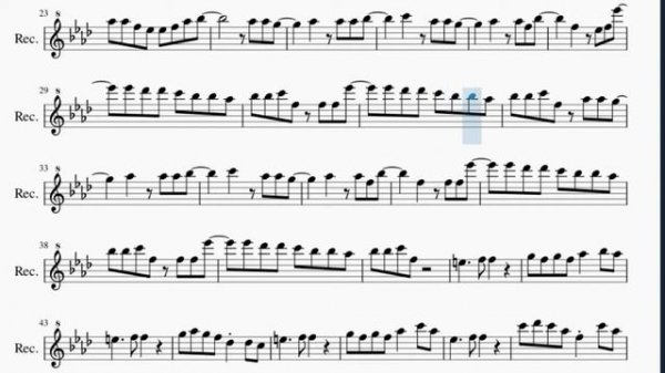 Recorder Sheet Music: How to play ADDICT (HAZBIN HOTEL) by Silva Hound