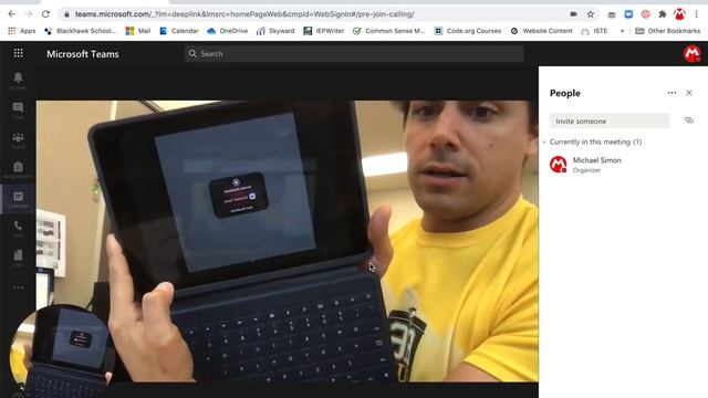 Teams Screen Share from PC to iPad смотреть онлайн