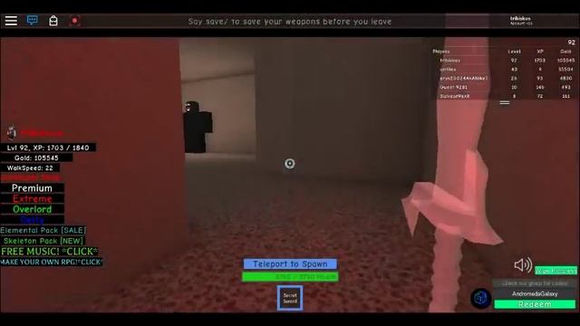 ROBLOX: ZOMBIE APOCALYPSE | INFINITY RPG secrets смотреть онлайн