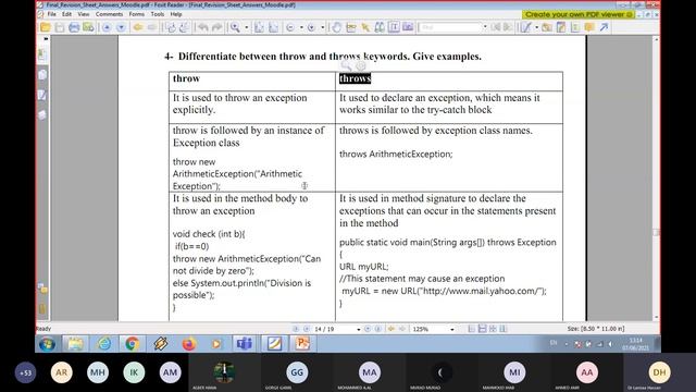 Advanced Programming Final Revision 20210607 123434 Meeting Recording смотреть онлайн