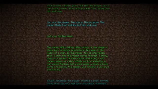 End Poem + Credits :: Minecraft End Game (With Audio) смотреть онлайн