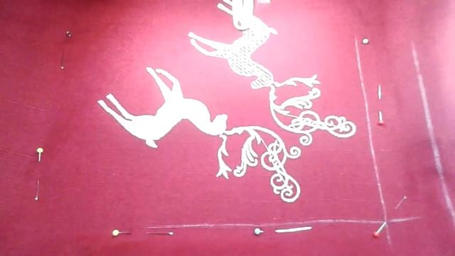 Новогодние салфетки . Вышиваем и шьем салфетки . смотреть онлайн