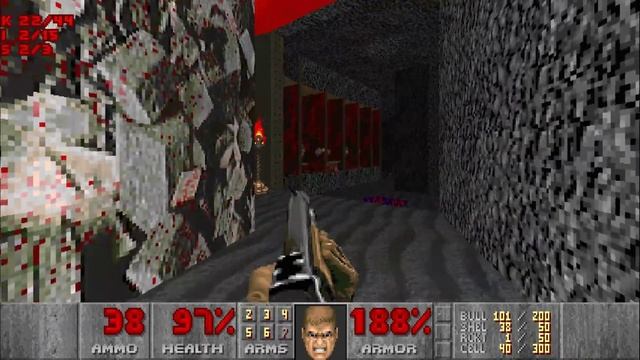 Doom: E3M2: Slough of Despair (UV-Fast ,100%) (Crispy Doom) смотреть онлайн