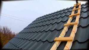 Удобная кровельная лестница для лаза на крышу своими руками  / Серия 65